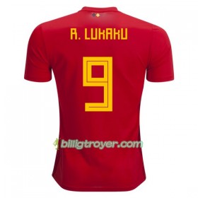 Billige Fotballdrakter Belgia R.Lukaku 9 VM 2018 Hjemmedraktsett